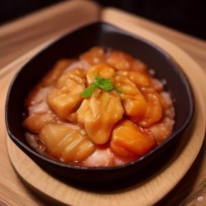 蜜桃电影主编林小满的肖像照，她戴眼镜，对着镜头微笑，身后是模糊的办公区与行业报告